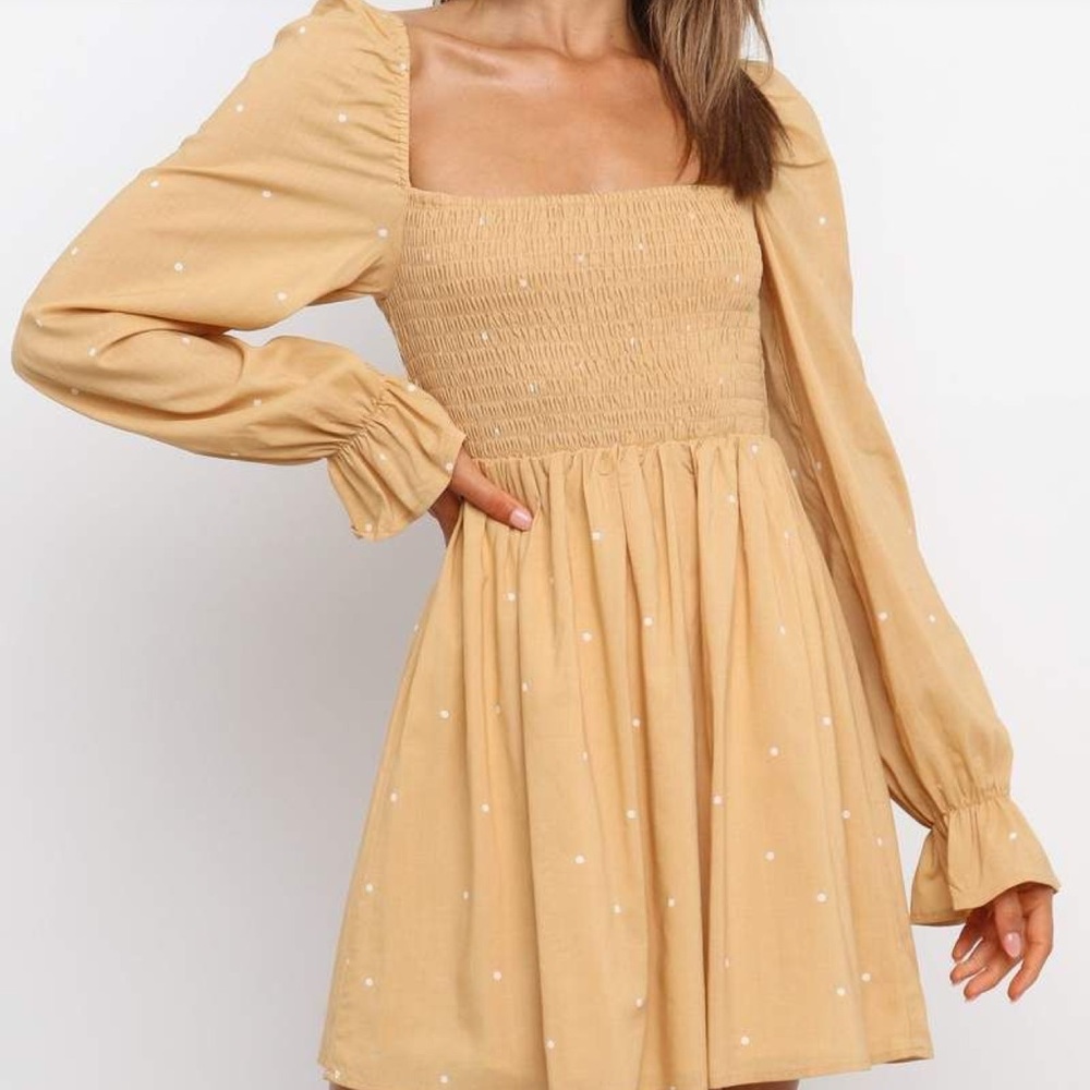 Petal & Pip Pryor Dress in Mustard